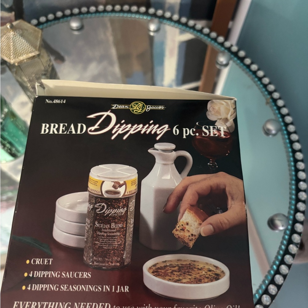 new bread dipping set